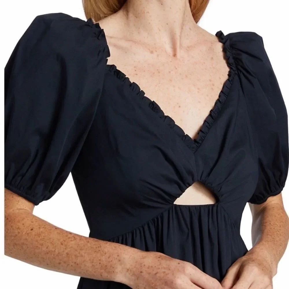 Cinq A Sept Kayla Minidress Dark Navy Size 8 - Picture 3 of 13